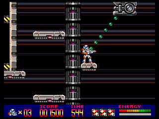 Mega Turrican screenshot 3 for Sega Genesis